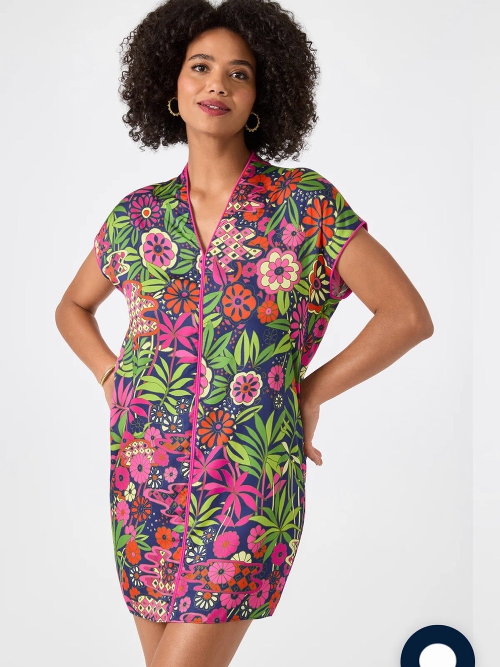 Trina Turk Fumi Floral mini dress NWT S